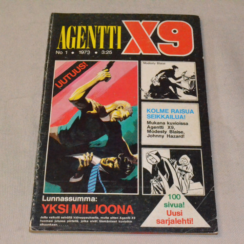 Agentti X9 No 01